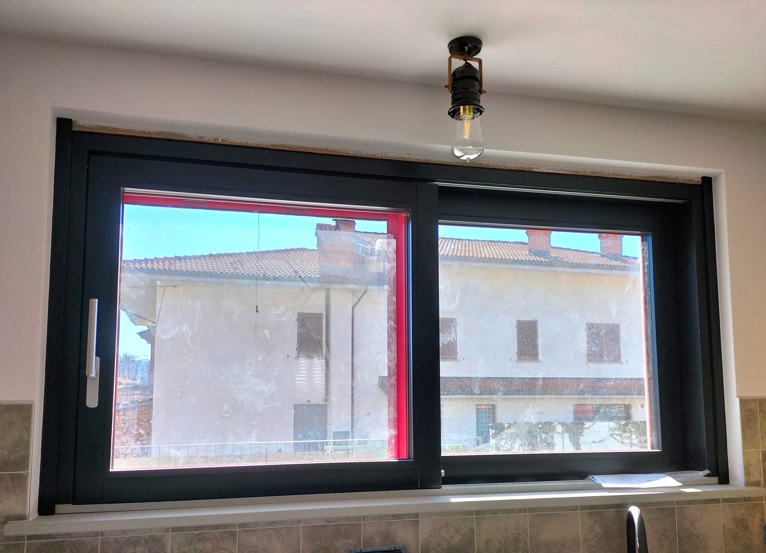 Alzante Finestra Bicolore